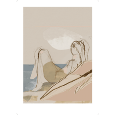 Anna Bülow the ocean Poster 50x70cm