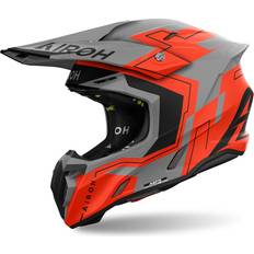 Airoh Équipement Moto Airoh Twist Dizzy Fluorescent Orange Casque Cross Taille