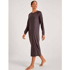 Nachthemden Calida DSW Warming Nightshirt - Bruin