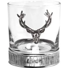 English Pewter Personalised 11oz Majestic Stag Head