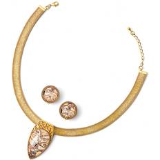 Vergoldet Schmucksets Petra Waszak Tree of Life Jewellery Set - Gold