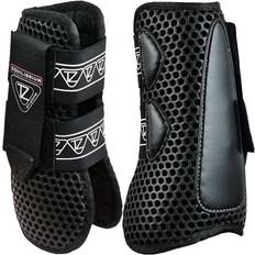 Black Horse Boots Equilibrium 2022 Tri-Zone Open Fronted Tendon Boots Black