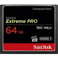 SanDisk Extreme PRO 64GB SDXC Memory Card up to 170MB/s, UHS-1, Class 10, U3, V30, Black