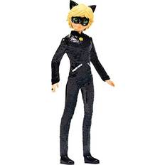 Bandai Miraculous Sequin Fashion Flip Adrien To Cat Noir 26cm Articulated Miraculous Cat Noir Toy With Mask Reversible Sequin Miraculous Dolls
