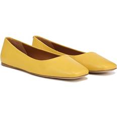 Women - Yellow Ballerinas Franco Sarto Flexa Amaya Ballet Flats Yellow Leather Yellow Leather