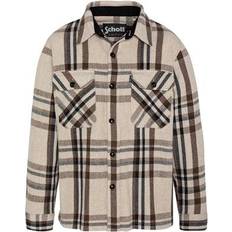 Schott Jakker Schott Checked Straight Fit Shacket