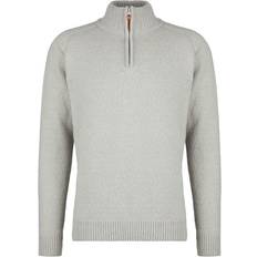 Stoic Wool Quarter Zip Sweater - Grau