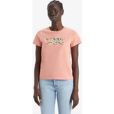 Blumen - Damen T-Shirts Levi's Das perfekte T Shirt Orange Orange