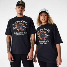 New Era Dam Överdelar New Era Ne Graphic Os Tee - Svart