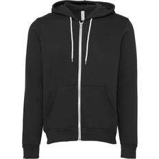 Hoodies - Multicoloured Jumpers Canvas Unixex Zip-up Polycotton Fleece Kapuzen-Sweatshirt Hoodie