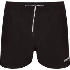 Breathable - Men Swimwear Regatta Rehere Swim Trunks - Black