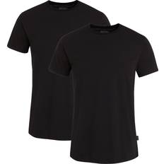 Jockey T-Shirt, 2er-Pack, Rundhalsausschnitt, für Herren, schwarz