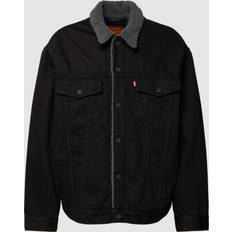 Levi's Jeansjacka Big Sherpa Trucker Svart