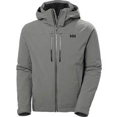 Helly Hansen Men's Alpha Lifaloft Lightweight Ski Jacket Grey Concrete Grey