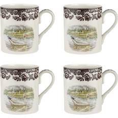 Spode Woodland Mug, Set of 4 SNOW