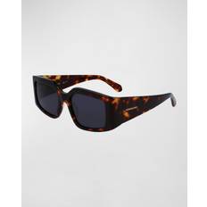 Solglasögon Ferragamo Unisex Solglasögon SF1101S - Mörk Sköldpaddsfärg