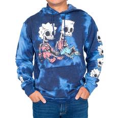 Sweaters Mad Engine The Simpsons Bart and Maggie Skeleton Hex and the City Pull Over Hoodie