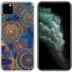 Mobiltillbehör Apple Deco iPhone 11 Pro Max skal Guldig Blomma