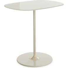 Mármol - Redonda Mesas de Centro Kartell Thierry Alto Beistelltisch H 45 cm Weiß/Lackiert Mesa de Centro