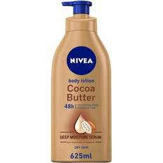 Nivea Hydrating And Soothing Body And Hand Lotion Dry Skin Cocoa Butter Vitamin E 625ml