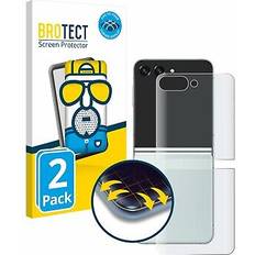 Brotect Full-Cover Displayschutz Matt 2 Stück, Galaxy Z Flip 5 Smartphone Schutzfolie