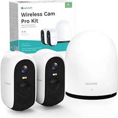 WUUK 2K Wireless Security Camera Security 32GB Storage, IP6
