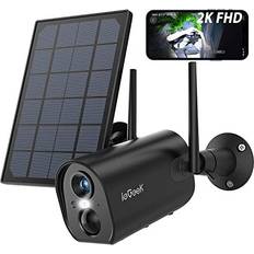 ieGeek 2K Solar Security Camera Color Night Vision