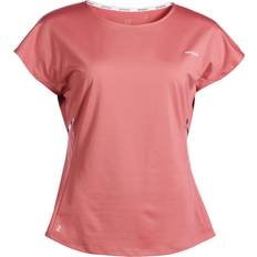 Pink - Tennis Tops ARTENGO Decathlon Dry Crew Neck Soft Tennis T-Shirt Dry Pink