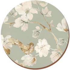 Coasters on sale Tops Duck Egg Floral Bird Premium Coaster 4pcs