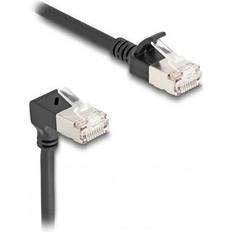 Et stik - Netværkskabler DeLock CAT 6a Netværkskabel 25 cm 0.2m