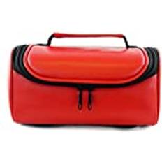 Camera Bags TGC TGC Camera Case for Nikon Coolpix 8800 with shoulder strap and Carry Handle Red Faux Leather