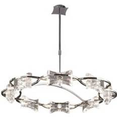 G9 Ceiling Flush Lights Inspired Lighting Wallen Crystal Ceiling Flush Light