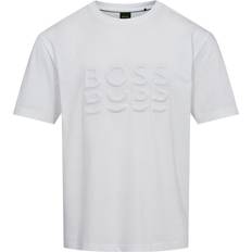 BOSS T-shirt herr, Vit