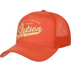 Stetson Rød Tøj Stetson American Heritage Trucker Cap - Coral