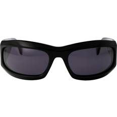 Geometric Oval Sunglasses