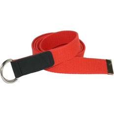 CTM Cotton Web Belt with Double Ring Buckle Women Plus