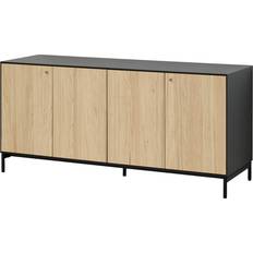 IKEA Svarta Sideboards IKEA BOASTAD svart/ekfaner Sideboard