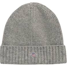 Gant Women Accessories Gant Shield Wool Beanie Grå