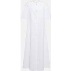 T-shirt Dresses - White Jil Sander Damen Blusenkleid weiss