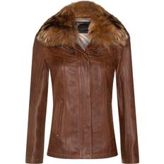 Infinity Leather Infinity Leather Womens Parker Jacket-Arvada Tan