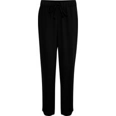 Soaked in Luxury Bukser & Shorts Soaked in Luxury Slshirley Tapered Pants Bukser 30406346 Black XXLARGE