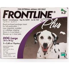 Merial Frontline Plus Large Dogs 45-88lbs20-40kg, 3 Pack