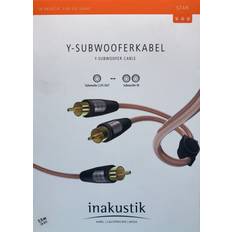 Inakustik Star Series Y RCA Subwoofer Cable 7.50m