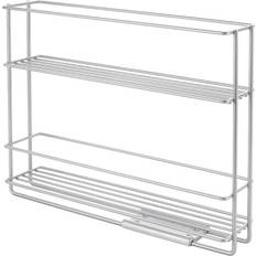 Especieros Metaltex spice rack In & Out silver 2-piece