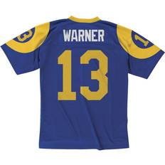 Abbigliamento per tifosi sportivi Mitchell & Ness NFL LEGACY JERSEY ST. LOUIS RAMS 1999 KURT WARNER #13 men Jerseys blue yellow in taglia:M