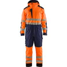 EN ISO 20471 Kedeldragter Blåkläder 6725 High Vis Vinter Kedeldragt High Vis Vinter Kedeldragt High Vis Orange/Marineblå