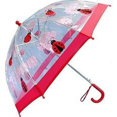 Foxfire Clear Lady Bug Girls Umbrella