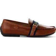 Polo Ralph Lauren Low Shoes Polo Ralph Lauren Riali Loafer Chestnut Men's Shoes Brown