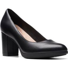 Clarks Women Heels & Pumps Clarks Women's Bayla Skip Pump, Leather