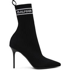 Balmain Pumps Balmain Black Skye Boots 0PA NOIR IT